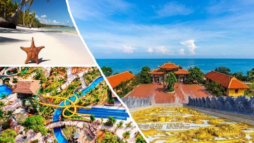 Tour Nam đảo kết hợp khám phá Cáp treo, công viên nước Aquatopia